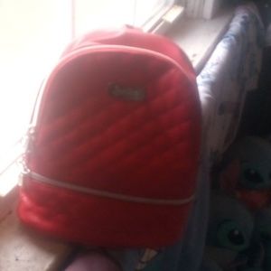 Small red Justice bag